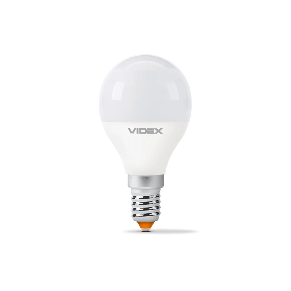Videx Lampadina LED G45 E14 7W 630lm 3000K calda bianca
