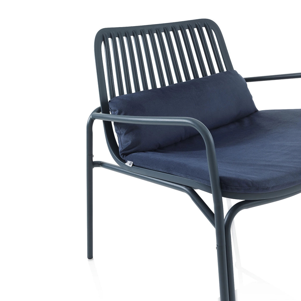 Set 2 Sedie da interno/esterno AGNES blu