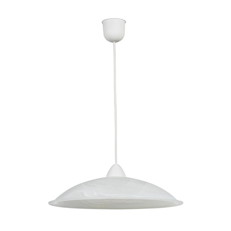 LAMPADA SOSP DUNA 40 1XE27 ALABASTRO BIANCO- 1,0 pz