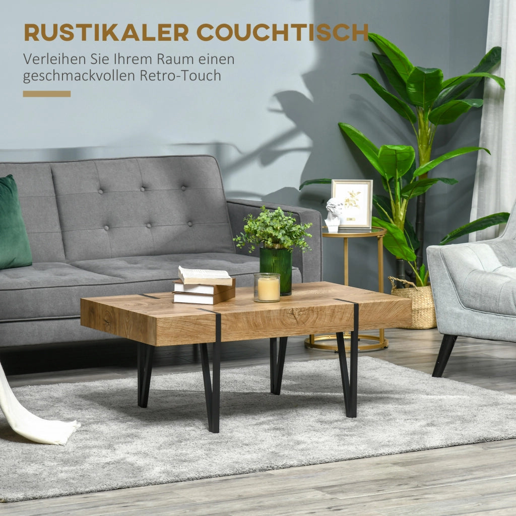 Tavolino ¨C Minimal ¨C Nero + Marrone 105x60x42