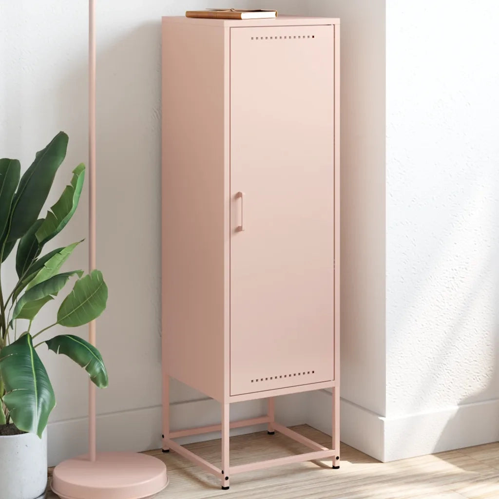 Credenza Rosa 36x39x123 cm in Acciaio 846525