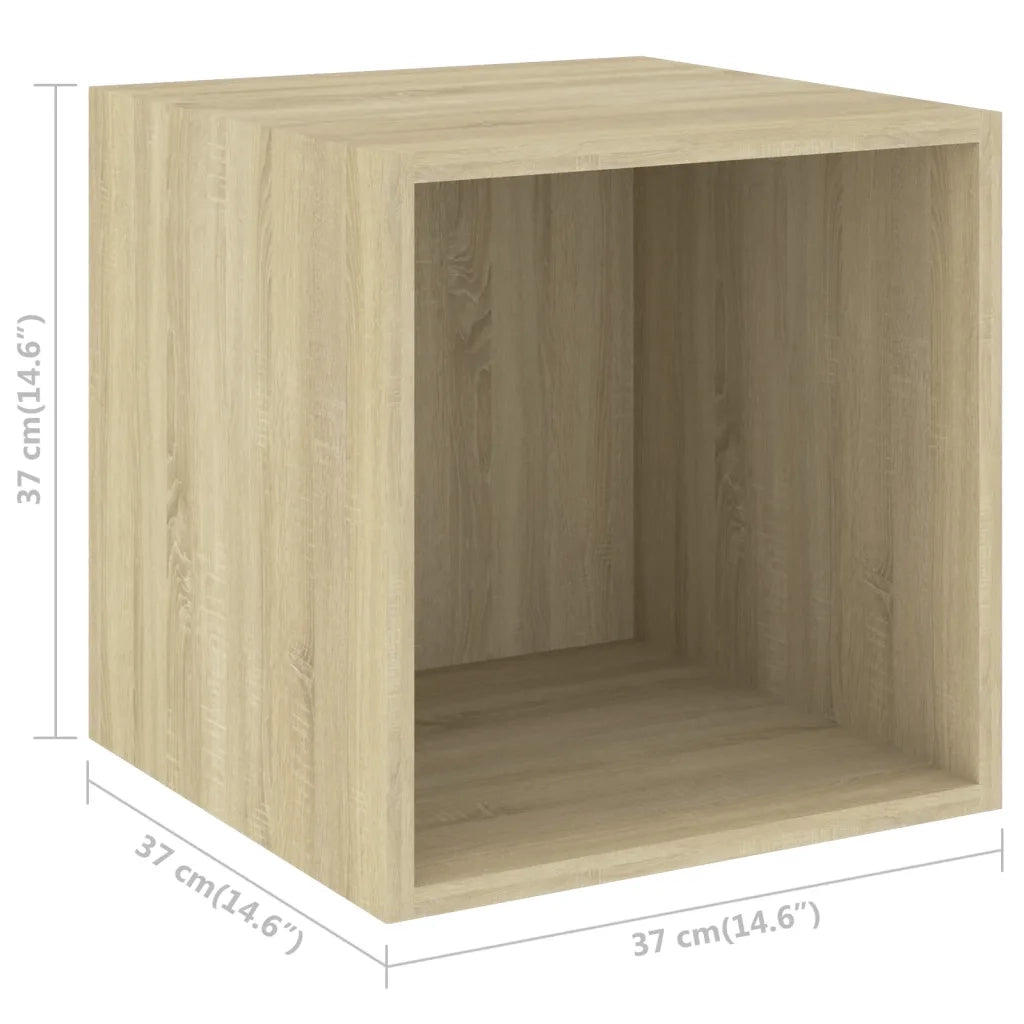 Set Mobili TV 5 pz Rovere Sonoma in Legno Multistrato 3079622