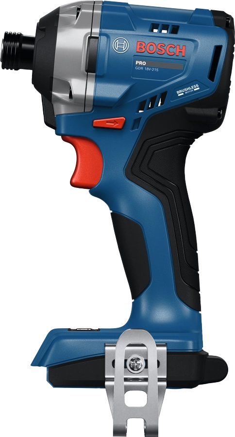 Avvitatore a impulsi 1/4" Bosch GDR 18V-215 Pro – 18V brushless 215 Nm, naked