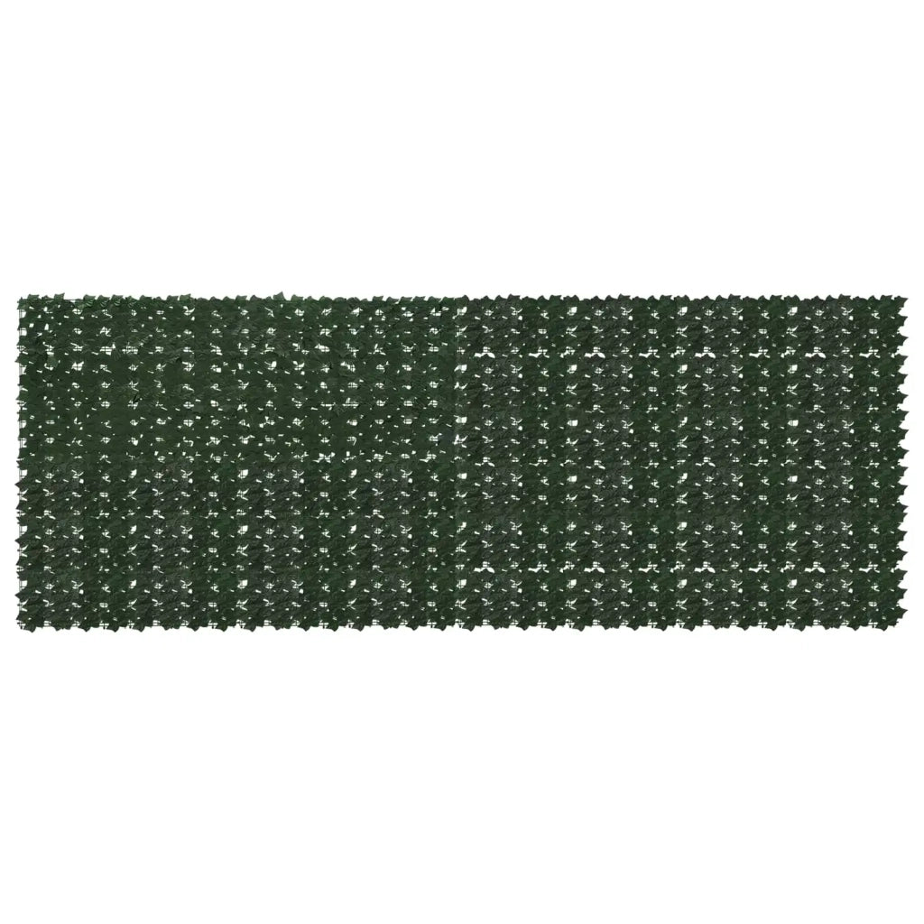 Schermo per balcone con foglie Verde Scuro 400 x 150 cm 42040634