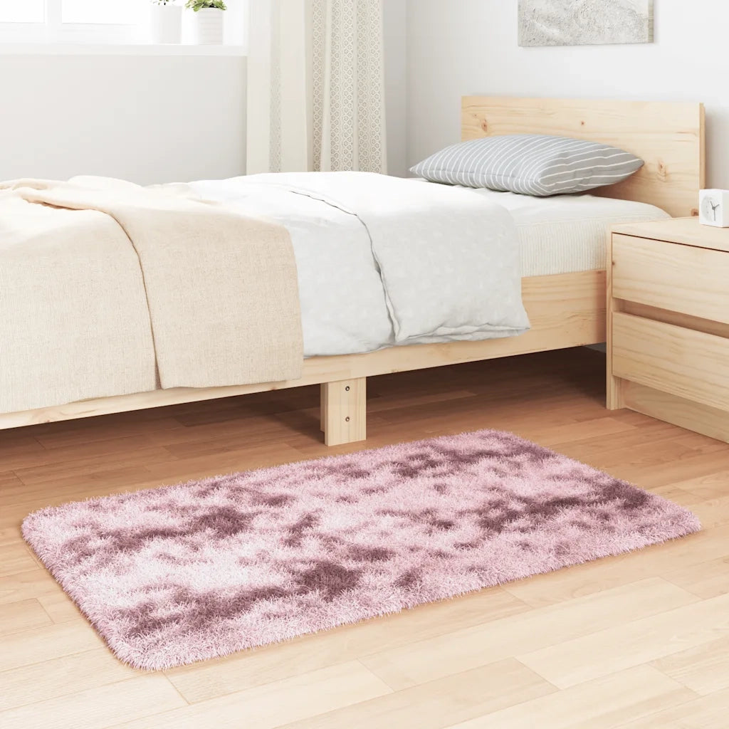 Tappeto del soggiorno | Tappeto Shaggy a Pelo Lungo NAVARRA Rosa Antico 60x100 cm