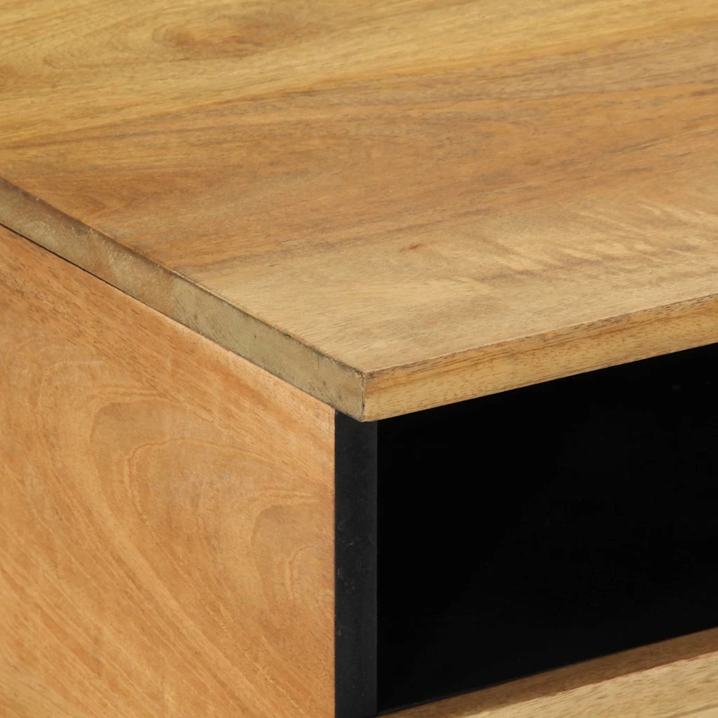 Tavolino da Salotto Marrone 80x54x40 cm Legno Massello di Mango 4017733