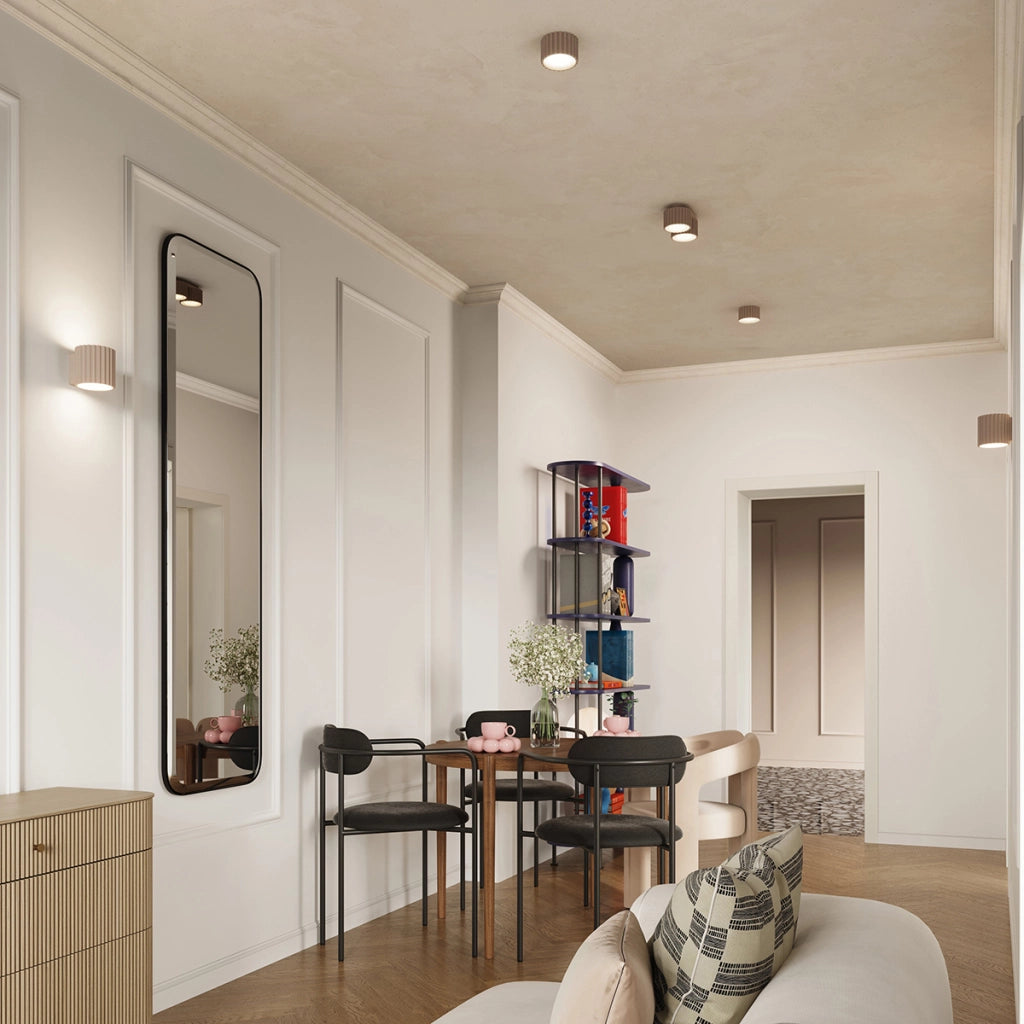Lampada da soffitto AURA 2 taupe Gx53