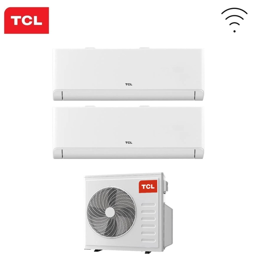 Condizionatore Dual Split TCL BreezeIN P5 9+12 con MT1420 R-32 Wi-Fi Integrato