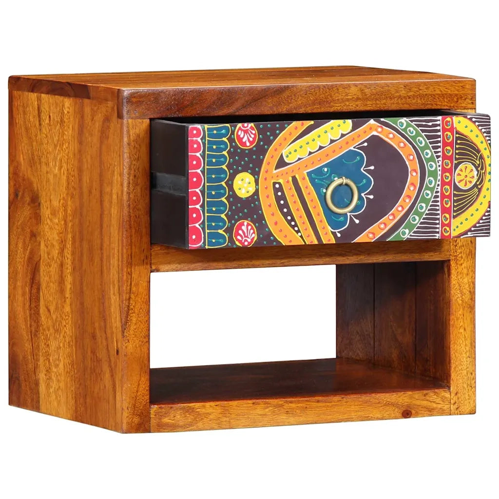 Set di 2 Comodini | Armadio da Notte | Mobiletto da notte con cassetto Marrone 40 x 35 x 35 cm