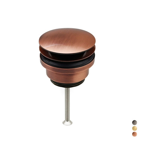 PILETTA CLIC CLAC IN OTTONE CERTIFICATO NF- 11/4 -Ramata- DEBOR- pezzi 1