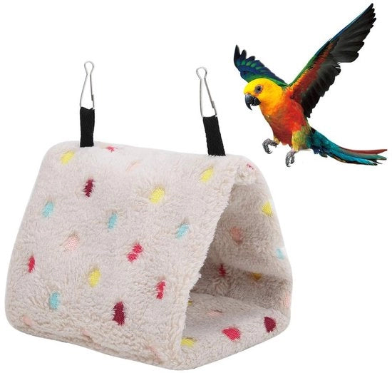 Hammock per Hamster - Rifugio per Zanzara - Nido per Piccione - Oasi di Comfort per Uccelli - Realizzato con Materiali Sostenibili e Molto Soffice - Utilizzo Multifunzionale