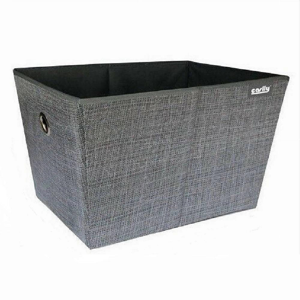 Trade Shop - Box Scatola Salvaspazio Portatutto Contenitore Armadi Organizer 19x23x17cm 69724 -