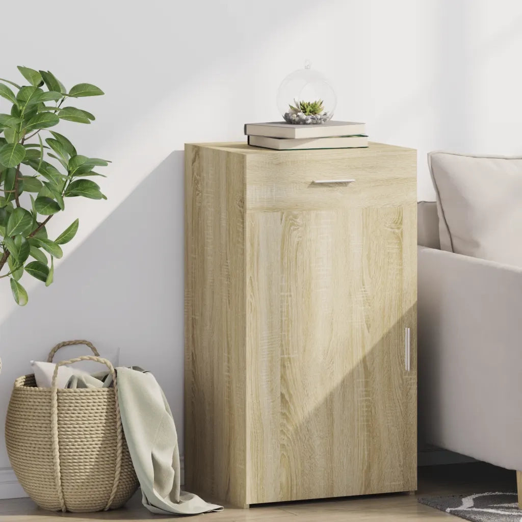 Credenza-Buffet-Armadio da cucina Rovere Sonoma 50x42,5x93 cm in Legno Multistrato 853656