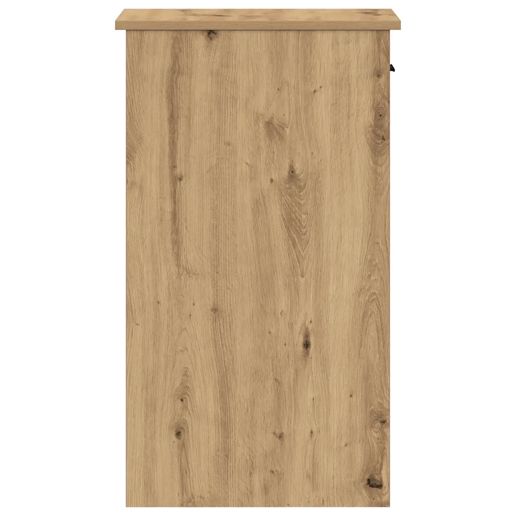 Supporto per Computer a Torre con Cassetto Rovere 35x45x77 cm 858748