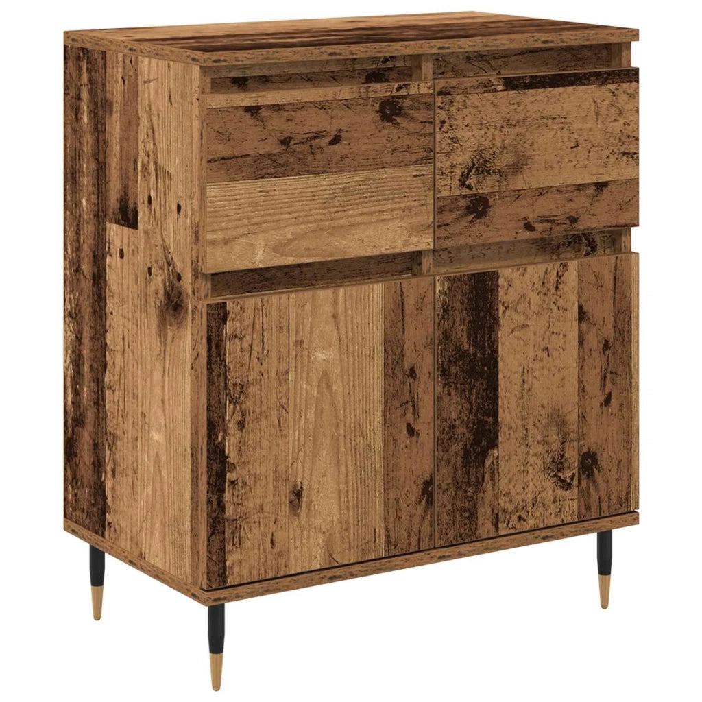 Credenza | Madia | Buffet da pranzo | Armadio da pranzo con cassetto Legno vecchio 60 x 35 x 70 cm