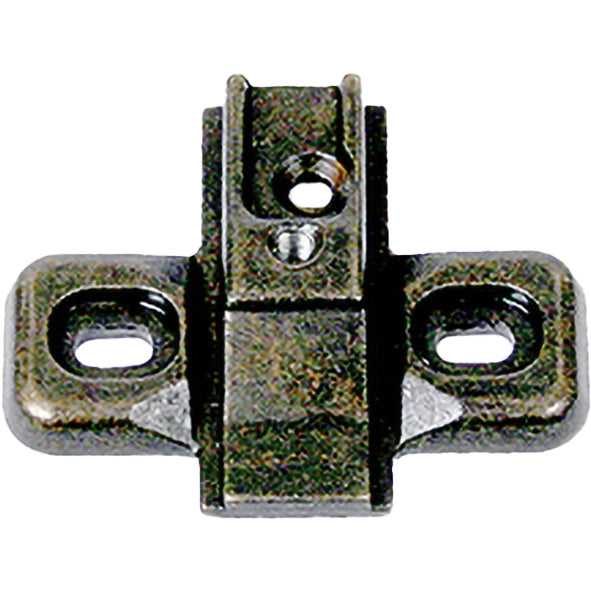 BASETTA PER CERNIERE ART.A0120 BRONZATA ANT.- 50,0 pz