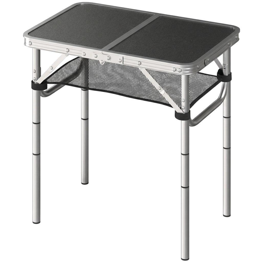 Tavolo Pieghevole da Picnic ¨C zephmum ¨C Nero 60 cm