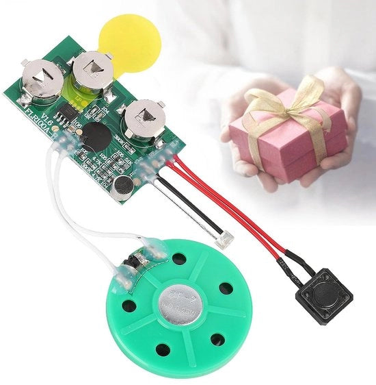 Carta di sviluppo fotogrammetrico 60 secondi - DIY carta di sviluppo - modulo audio - sensibile alla luce - adatto come regalo - facile da utilizzare