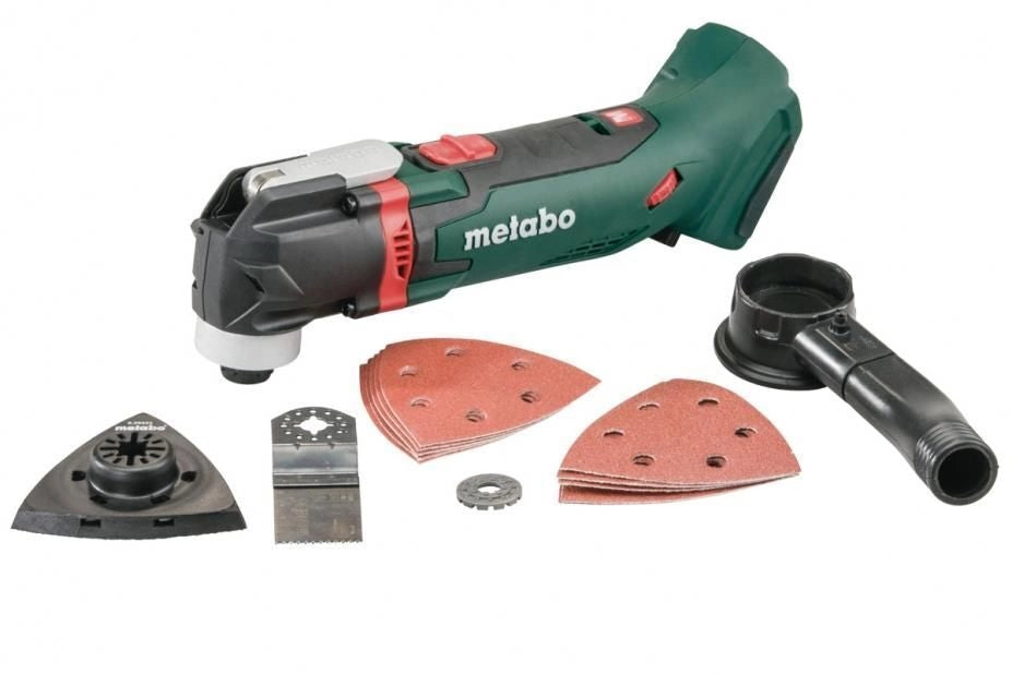 Metabo MT 18 LTX Utensile Multifunzione a Batteria 18V 7000 18000 OPM Angolo 1.6° colore Nero Verde