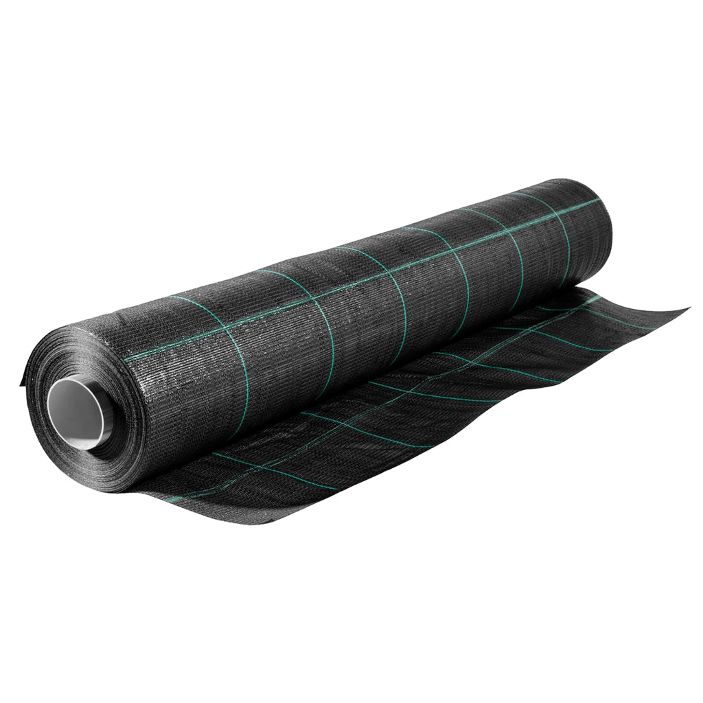 Telo Pacciamatura  Antistrappo Uv Resistente Permeabile Drenante Orto Giardino Serra Polipropilene Contro Le Erbacce Copertura Pacciamante Super Resistente Stop Erbe Infestanti 2.10x20Mt