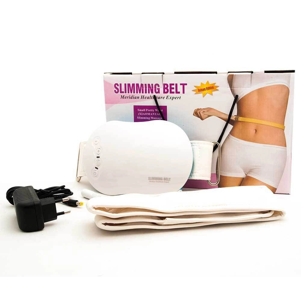 Trade Shop - Fascia Vibrante Slimmin Belt Vibra Cintura Massaggio Pancia Glutei Cosce Fianchi -