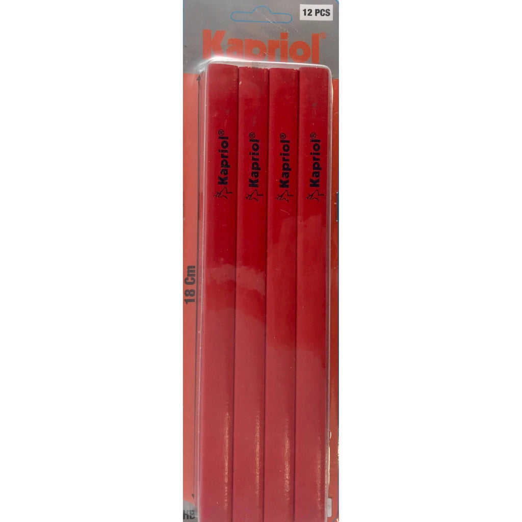 Set 12 matite da muratore Kapriol 18 cm