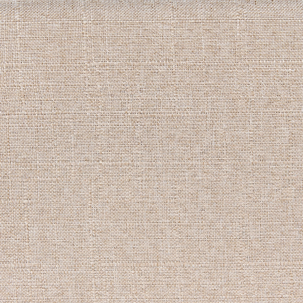 Letto matrimoniale 140 x 200 cm Rete a doghe in tessuto beige senza testiera
