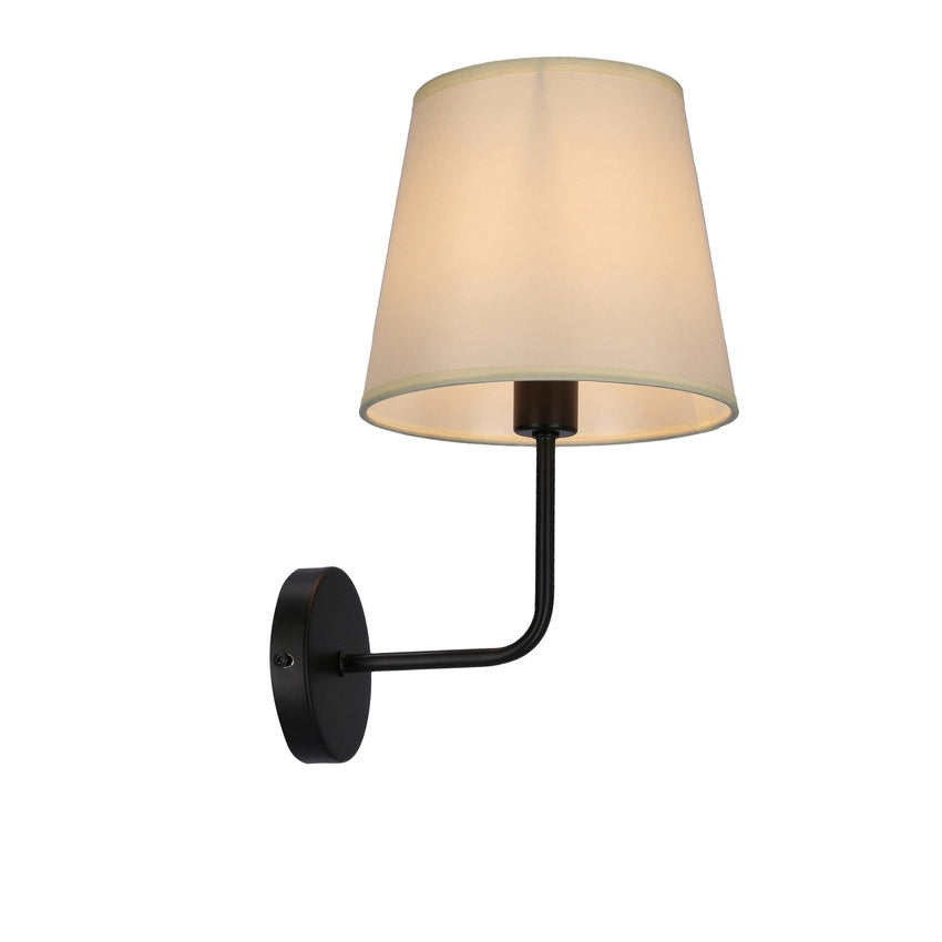 Applique Candellux Pasteri nero/beige E14 40W 21-01344