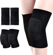 Protezioni ginocchiali morbide e respiranti - 2 pezzi - Bende ginocchiali elastiche - Protezione per lo sport - Per volley/pallavolo - Comfortevoli e respiranti