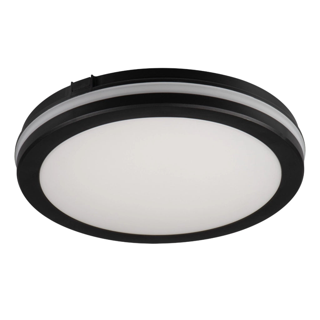 Plafoniera LED Kanlux BENO ECO nera 30cm 30W CCT IP65