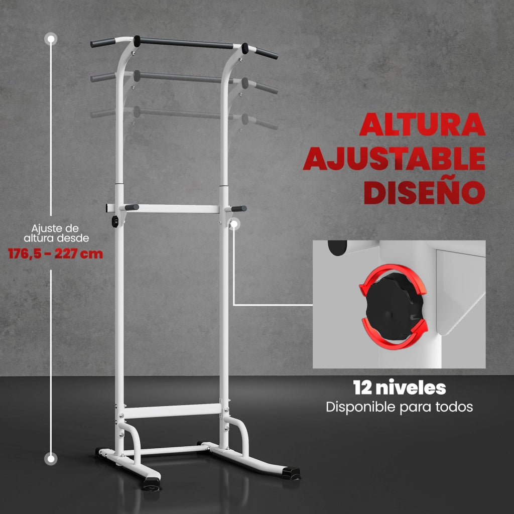 Sbarra per Trazioni Regolabile ¨C Minimal ¨C Bianco