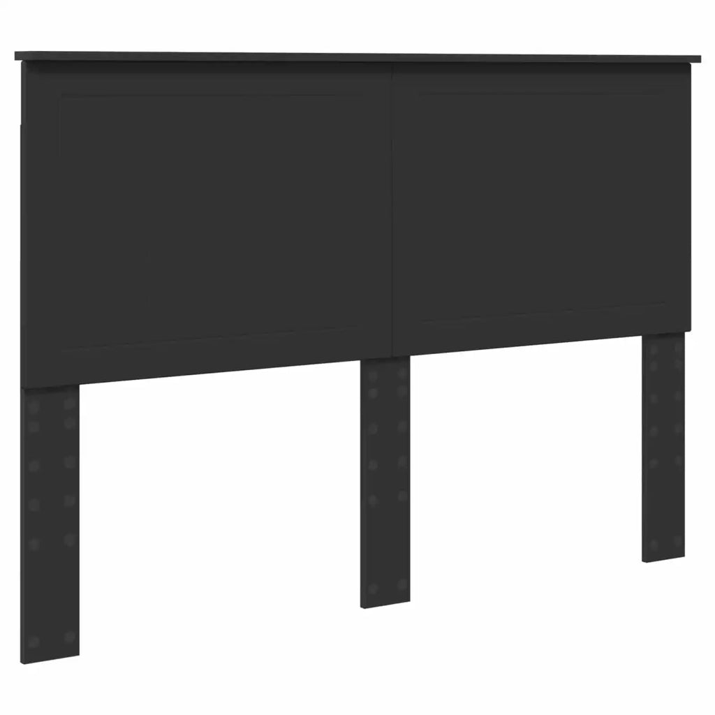 Struttura del letto Nero 140 x 190 cm Legno Ingegnerizzato 3411118