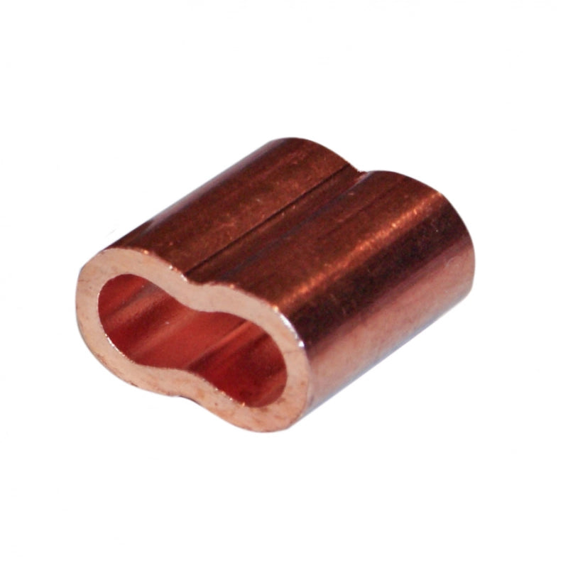 MANICOTT0 RAME Ø MM.2 COPPER SLEEVE  Ø MM.6