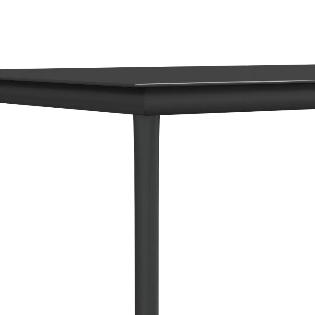Set Pranzo da Giardino 5pz con Cuscini in Polyrattan e Acciaio 3186979