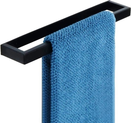Houder Asciugamani per Bagno in Acciaio Inossidabile SUS304 30 CM con Appendi Asciugamani per Parete per Bagno e Cucina