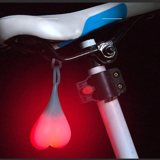 Sostituzione Luci Posteriori per Bicicletta - Impermeabili - Lampade a LED - Modalità di Illuminazione Strobe/Fissa - Facile da Installare - Sicurezza per i Ciclisti - Compreso Batteria Lithio-ionica - Illuminazione per Bicicletta