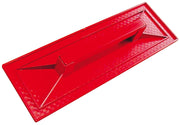FRATTAZZO IN PLASTICA col. Rosso cm. 15x45