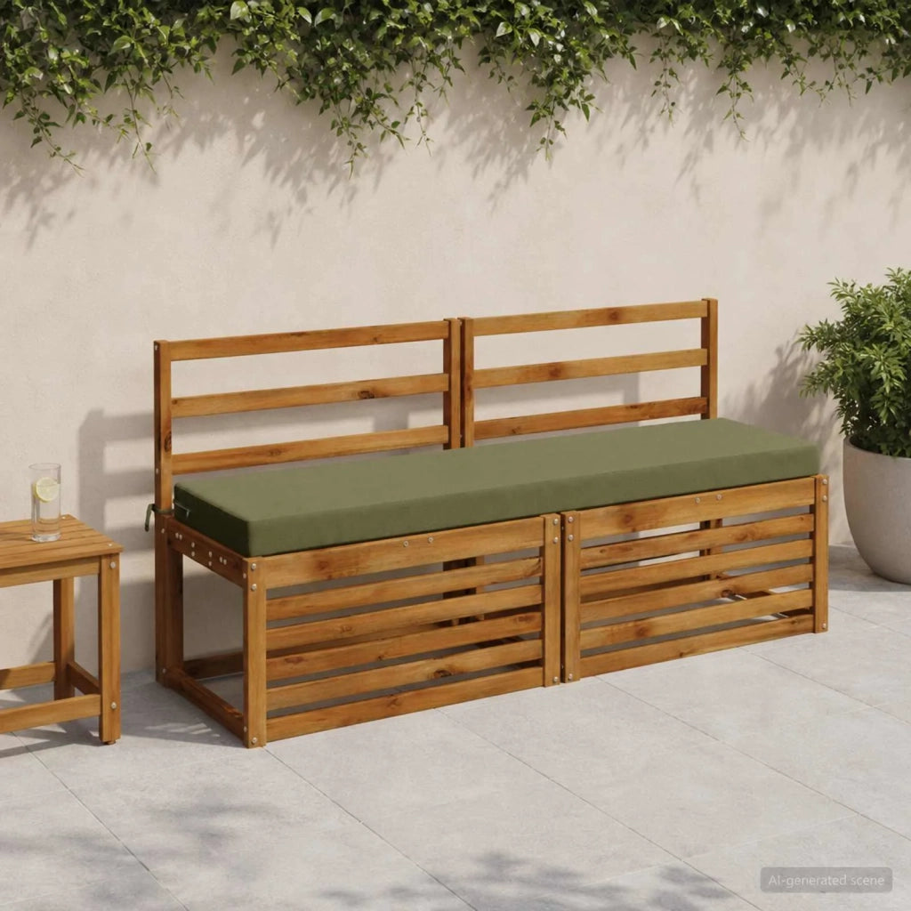 Cuscino per panchina SOEST 100% Poliestere Verde Oliva 949834