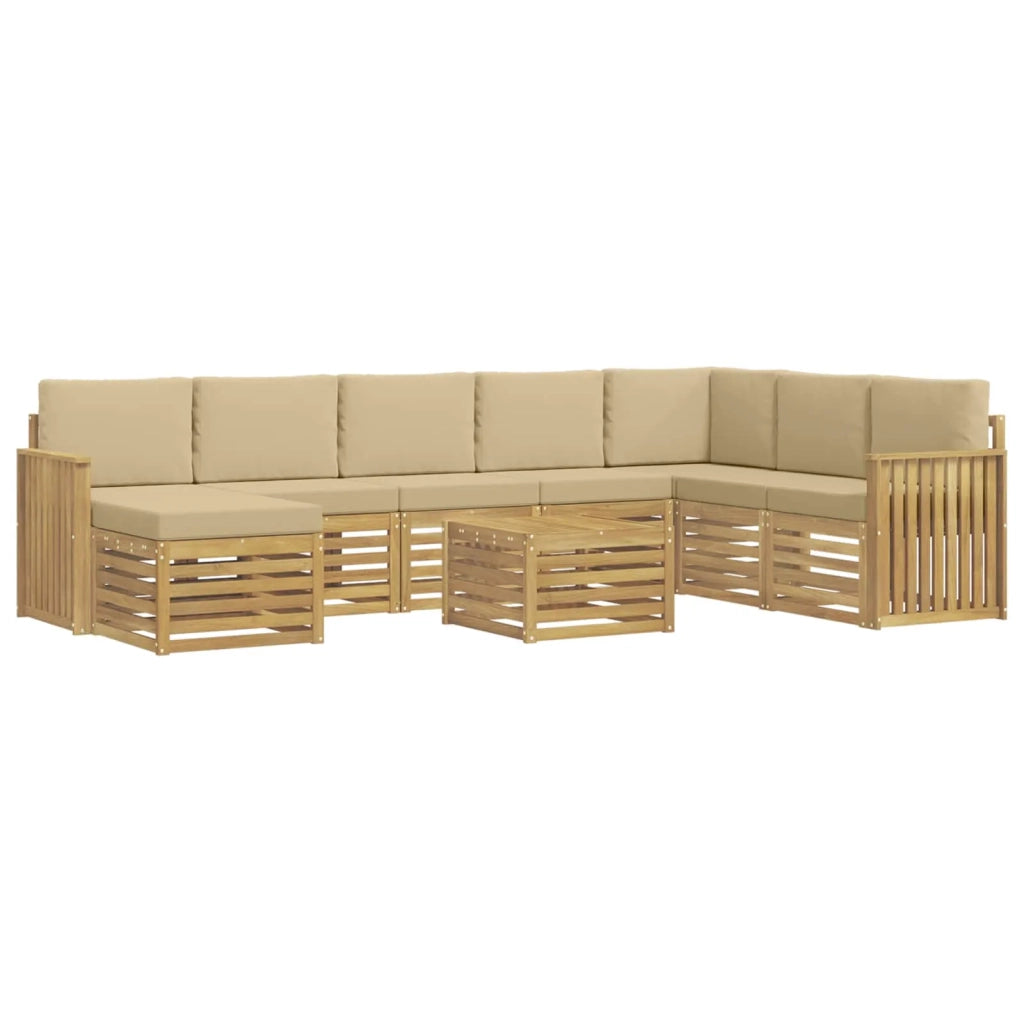 Set divani Legno di Acacia Massello 3392353