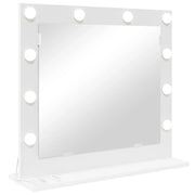 Specchio da Vanit¨¤ Rettangolare Bianco 60 x 55 x 18 cm