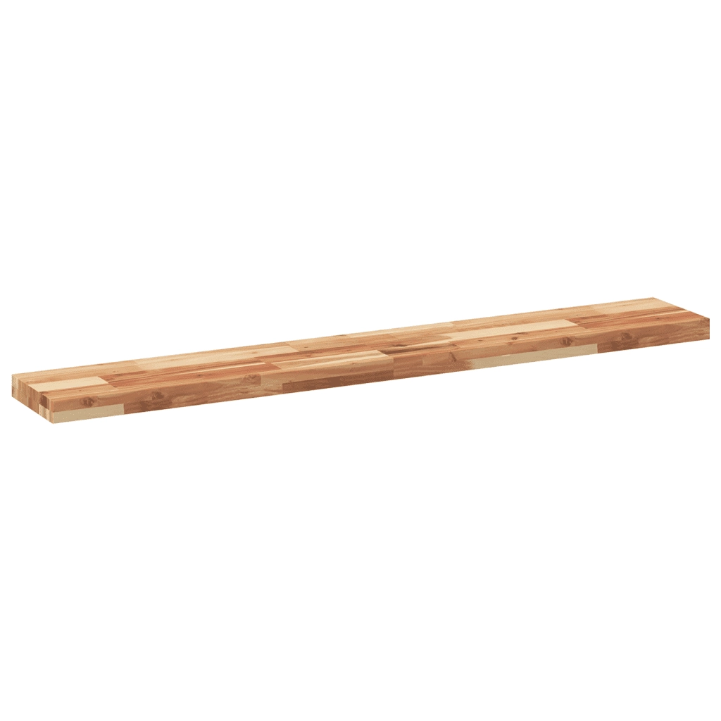 Ripiano a Parete 140x20x4cm Legno Massello Acacia Rifinito Olio 3279595