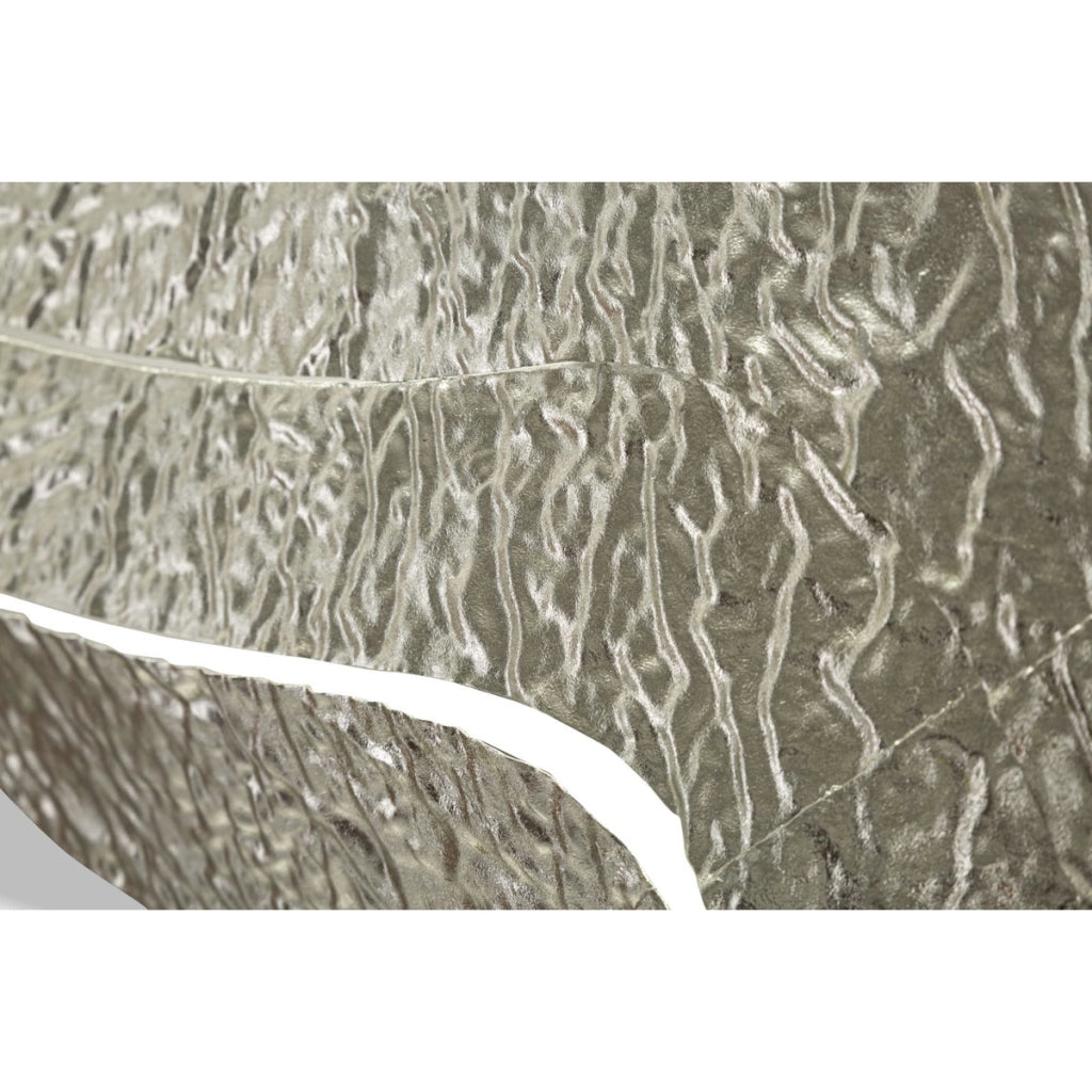 Specchio con Cornice VKH507, Argento, Metallo, 74x7x79 cm