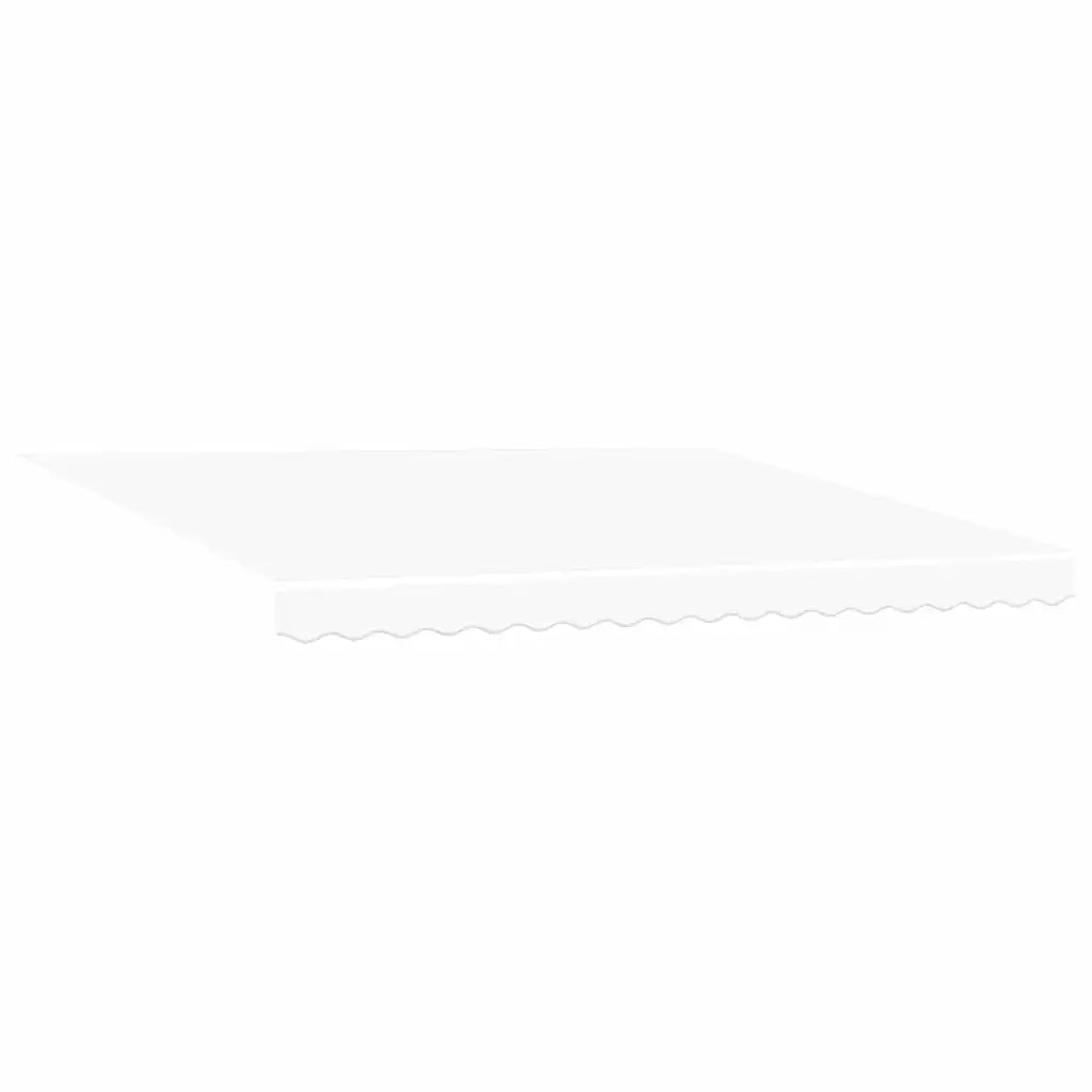 Tenda da Sole | Tenda parasole Bianco 400 x 350 x 165 cm Poliestere e Metallo