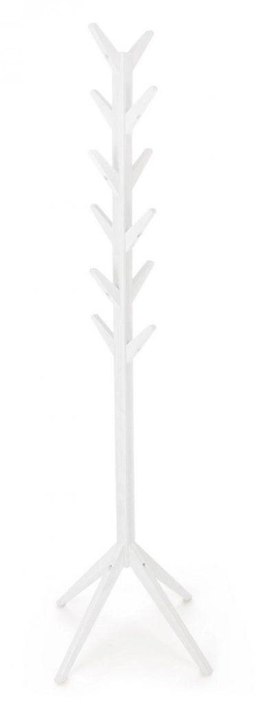 Appendiabiti Legno Bianco Moderno da Interno - ORIZZONTE