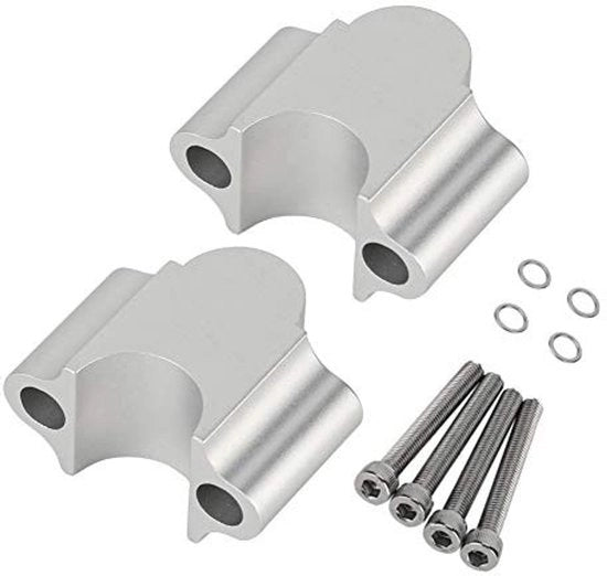 Altezza di Sterzo 30 mm - Universale Stuzzicadito per Sterzo - Durevole - Cromato - Guida Comoda
