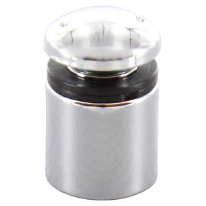 DISTANZIALE PER TARGA D 16XH25 MM CROMO LUCIDO- GS PLAST- 24,0 pz
