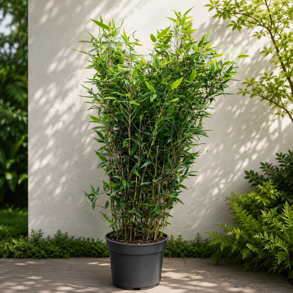 Gardenaria Fargesia Blue Lizard - Fargesia 'Blue Lizard' - Bambù ornamentale da esterno Altezza: 50/80 cm (vaso18)