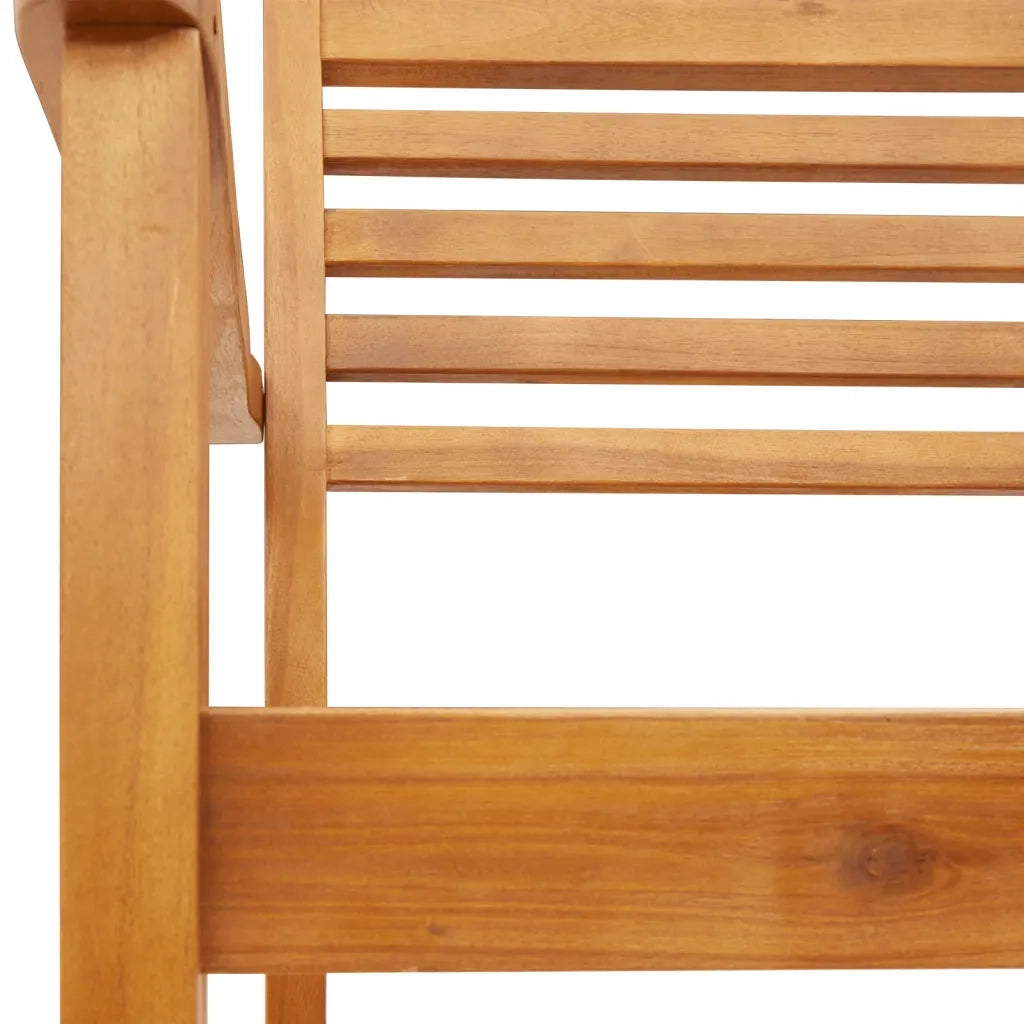 Sedie da Giardino 4 pz 59x55x85 cm Legno Massello di Acacia 3216303