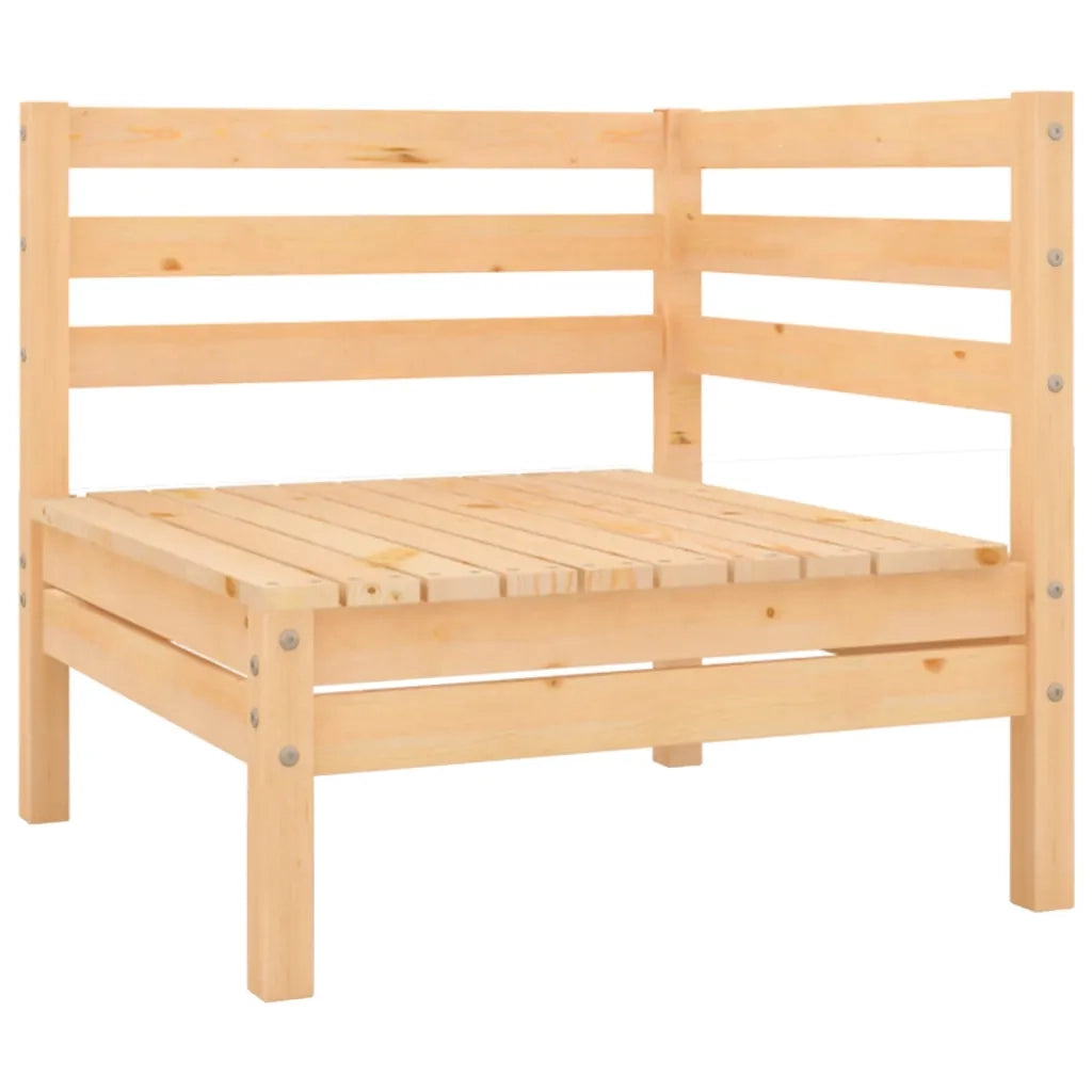 Set Divani da Giardino 5 pz in Legno Massello di Pino cod mxl 43128