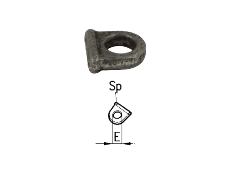 Golfaro per chiusura a palla o a pomolo Cermag - 12,5 mm